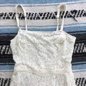 Hollister White Dress